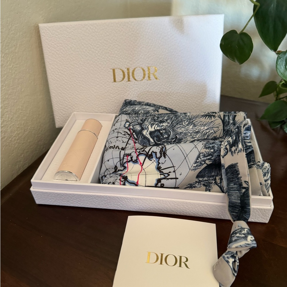 Dior Around The World Pouch Refillable Travel Spray